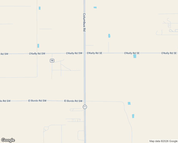 map of restaurants, bars, coffee shops, grocery stores, and more near 5185 Columbus Road in Deming