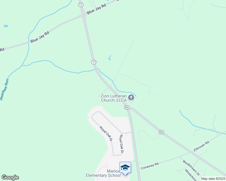 map of restaurants, bars, coffee shops, grocery stores, and more near 4752 Georgia 17 in Guyton
