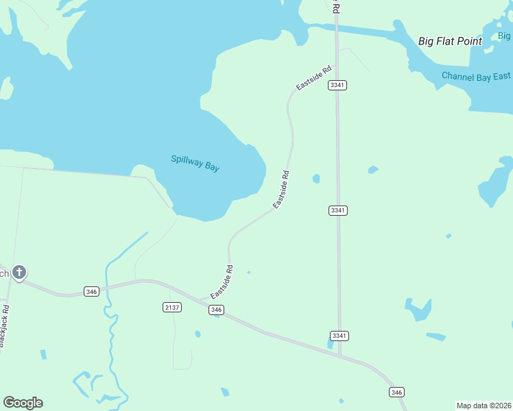 map of restaurants, bars, coffee shops, grocery stores, and more near 18640 Eastside Road in Troup