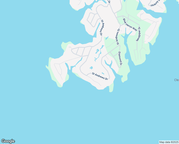 map of restaurants, bars, coffee shops, grocery stores, and more near 257 Saint Andrews Drive in Mabank