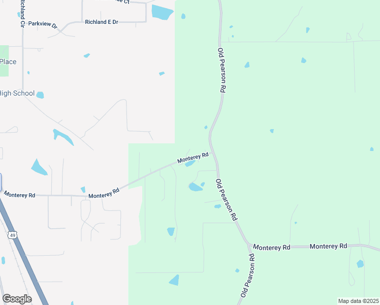map of restaurants, bars, coffee shops, grocery stores, and more near 526 Monterey Rd in Richland