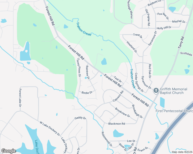 map of restaurants, bars, coffee shops, grocery stores, and more near 213 Eagle Drive in Jackson