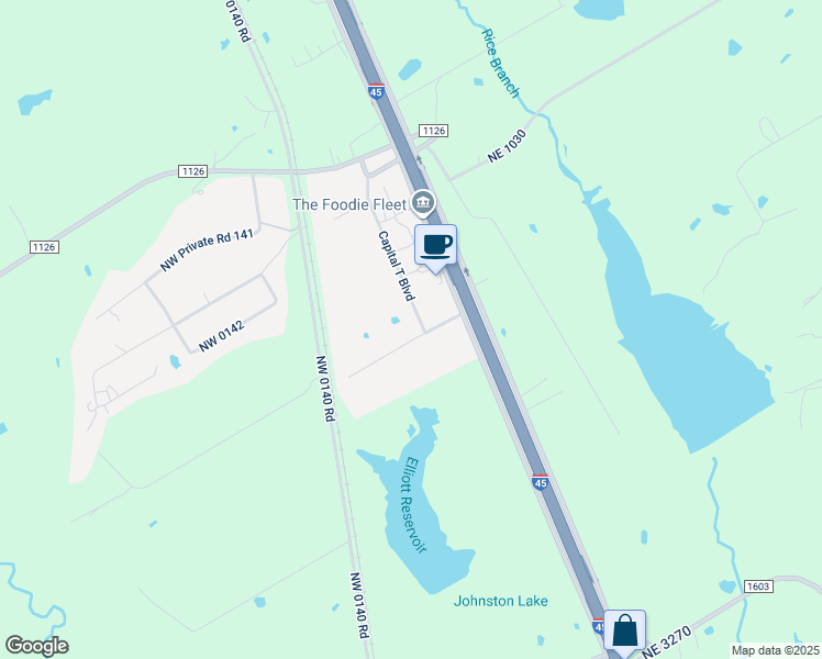 map of restaurants, bars, coffee shops, grocery stores, and more near 204 Kings Court in Rice