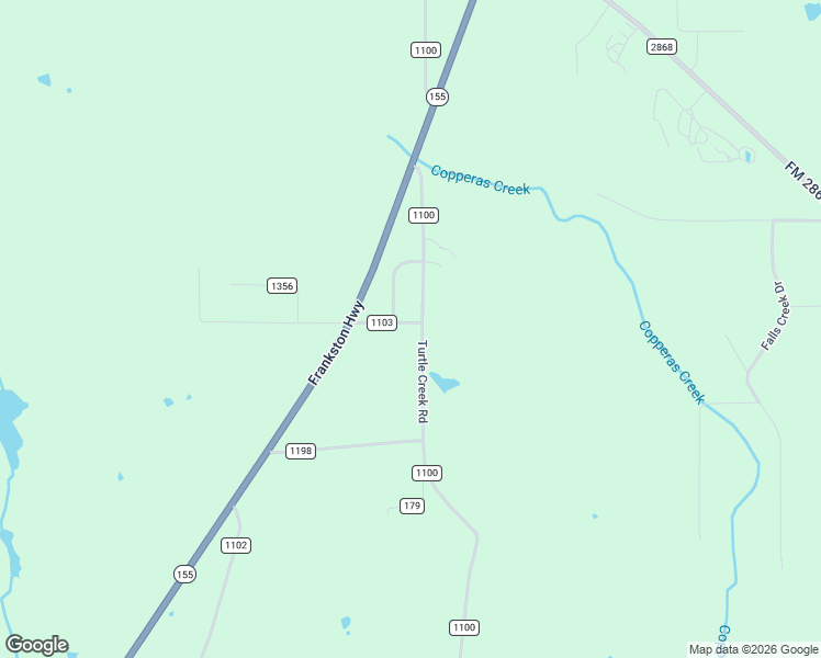 map of restaurants, bars, coffee shops, grocery stores, and more near 18595 County Road 1286 in Flint