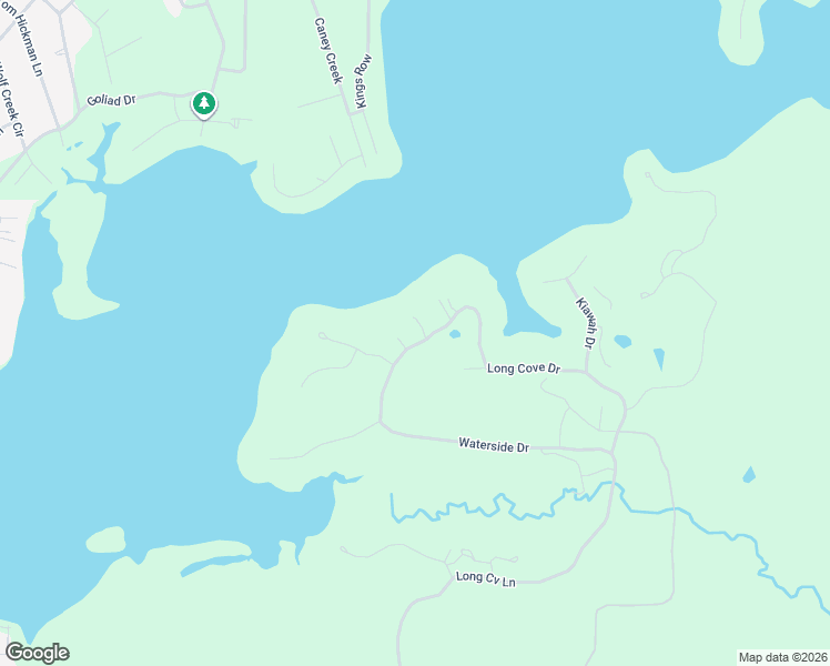 map of restaurants, bars, coffee shops, grocery stores, and more near 4505 East Cove Court in Malakoff