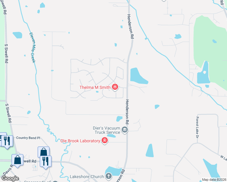 map of restaurants, bars, coffee shops, grocery stores, and more near 171 Halston Cove in Byram