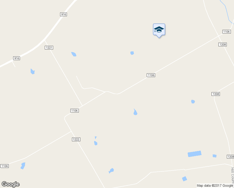 map of restaurants, bars, coffee shops, grocery stores, and more near County Road 1106 in Rio Vista