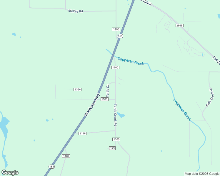 map of restaurants, bars, coffee shops, grocery stores, and more near 18491 County Road 1286 in Flint