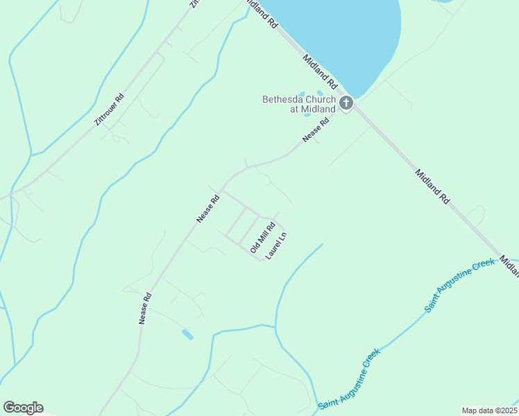 map of restaurants, bars, coffee shops, grocery stores, and more near 115 Laurel Lane in Guyton