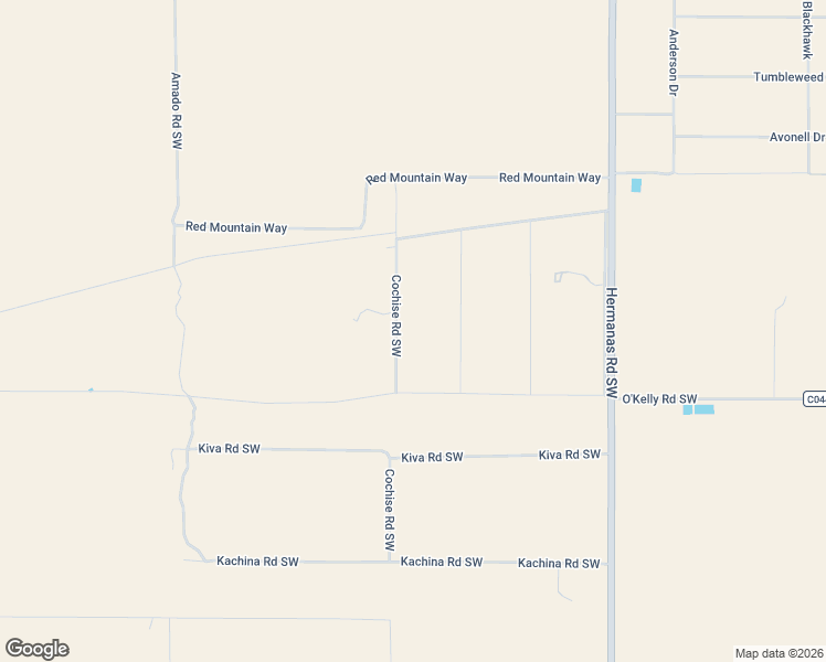 map of restaurants, bars, coffee shops, grocery stores, and more near 4839-4899 Cochise Road Southwest in Deming