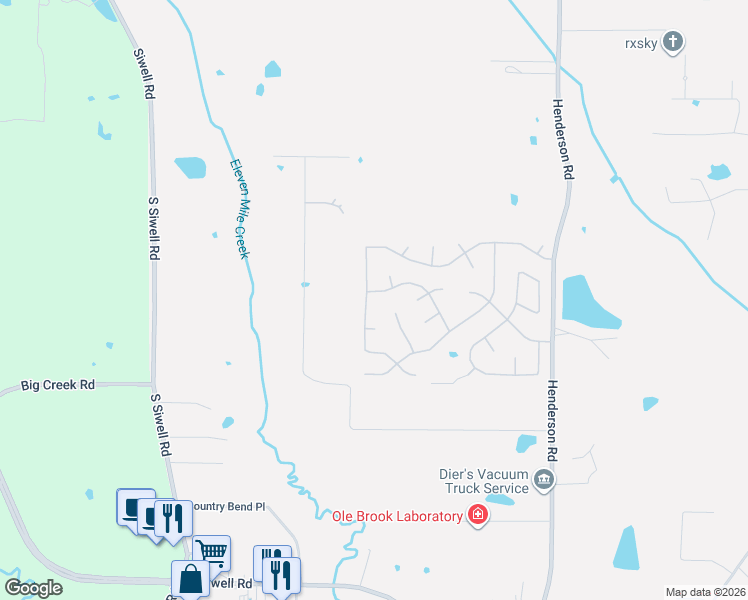 map of restaurants, bars, coffee shops, grocery stores, and more near 617 Lexington Cove in Byram