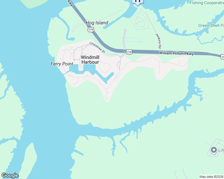 map of restaurants, bars, coffee shops, grocery stores, and more near 63 Harbour Passage Road East in Hilton Head Island