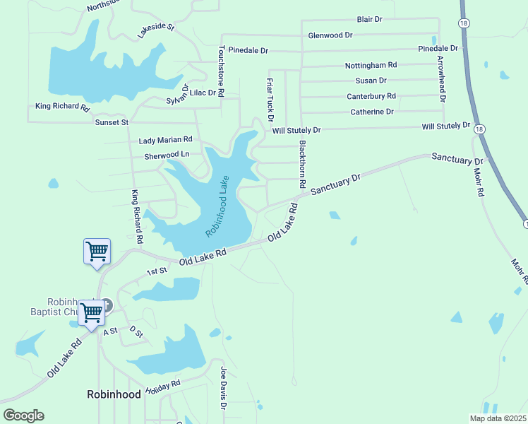 map of restaurants, bars, coffee shops, grocery stores, and more near 9 Sanctuary Court in Brandon