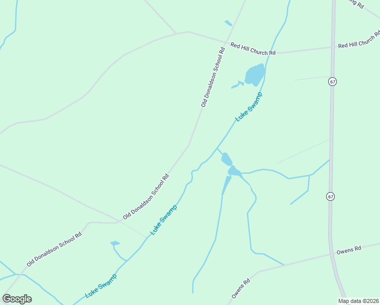 map of restaurants, bars, coffee shops, grocery stores, and more near 2429-2431 Old Donaldson School Road in Pembroke