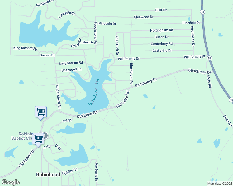 map of restaurants, bars, coffee shops, grocery stores, and more near 9 Sanctuary Court in Brandon