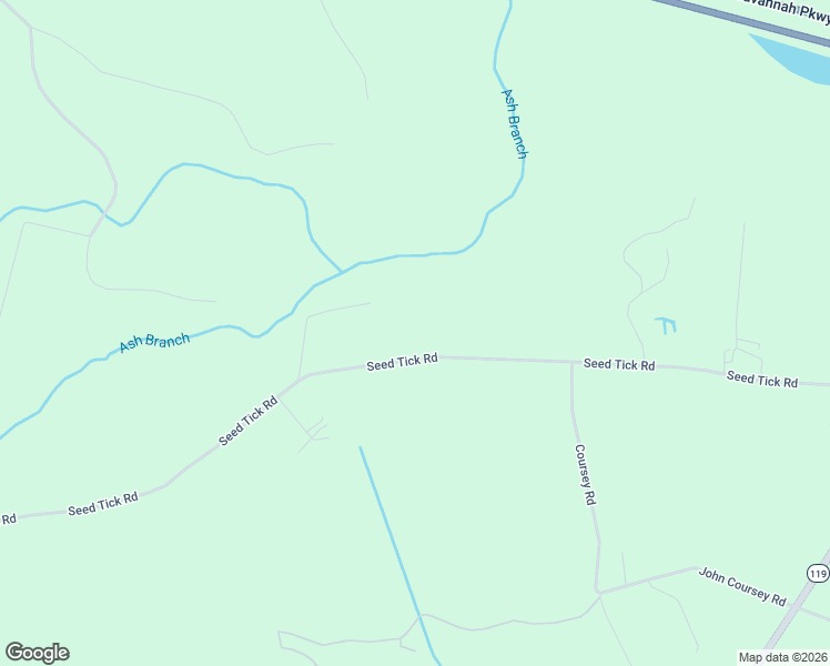 map of restaurants, bars, coffee shops, grocery stores, and more near 2917 Seed Tick Road in Ellabell