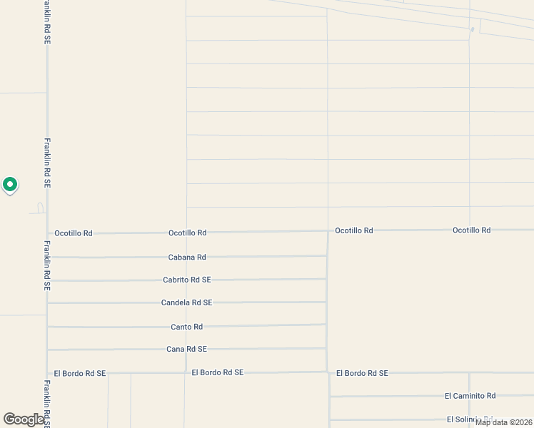 map of restaurants, bars, coffee shops, grocery stores, and more near Ocotillo Road in Deming