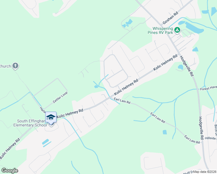 map of restaurants, bars, coffee shops, grocery stores, and more near 166 Kensington Circle in Guyton