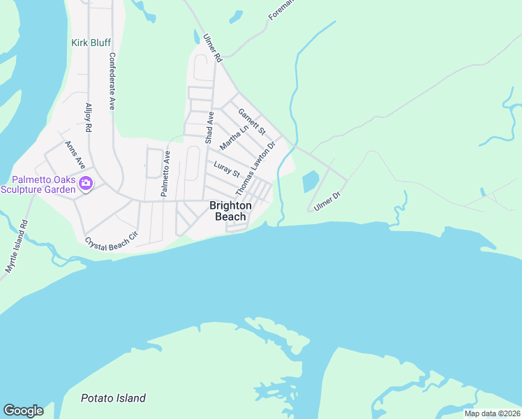 map of restaurants, bars, coffee shops, grocery stores, and more near 2 Mullet Street in Bluffton