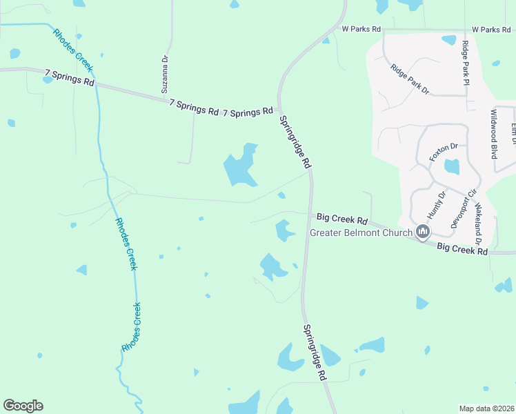 map of restaurants, bars, coffee shops, grocery stores, and more near 109 Falcon Ridge Dr in Raymond