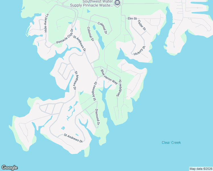 map of restaurants, bars, coffee shops, grocery stores, and more near 109 Blue Heron Way in Mabank