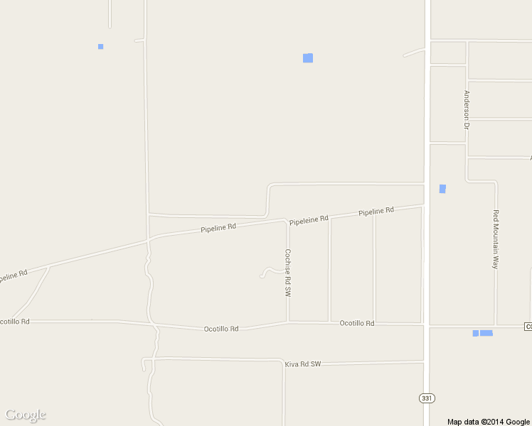 map of restaurants, bars, coffee shops, grocery stores, and more near Red Mountain Way in Deming