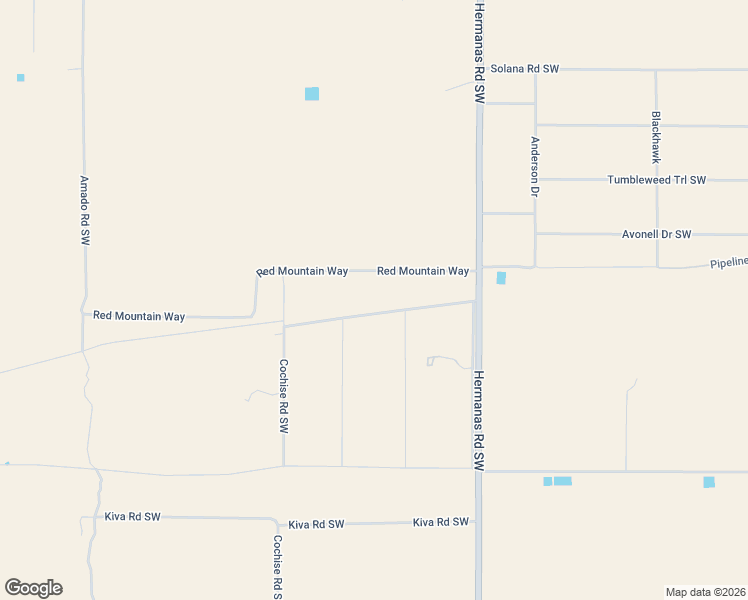 map of restaurants, bars, coffee shops, grocery stores, and more near Pipeline Road in Deming