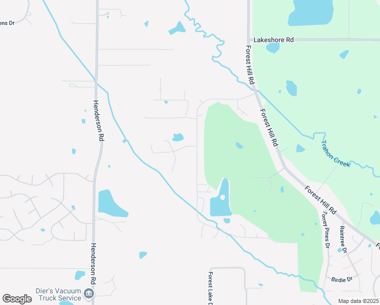 map of restaurants, bars, coffee shops, grocery stores, and more near 4815 Brookwood Place in Jackson