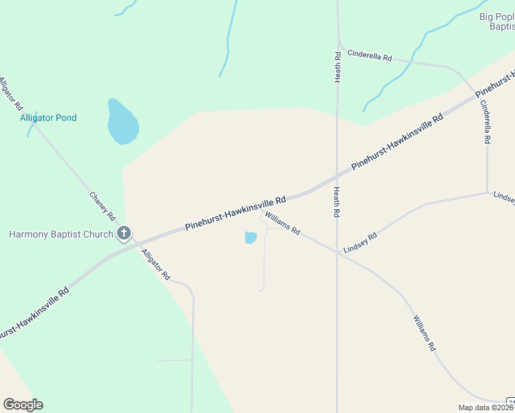 map of restaurants, bars, coffee shops, grocery stores, and more near 6380 Pinehurst-Hawkinsville Road in Unadilla