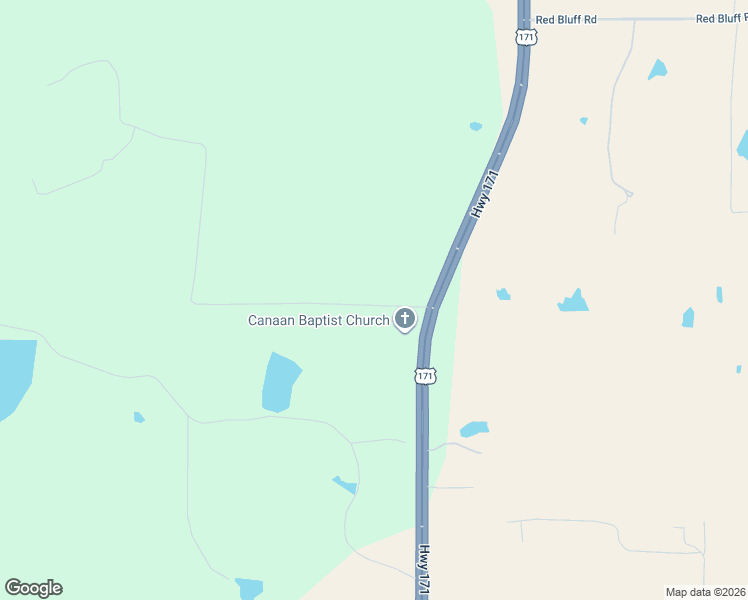 map of restaurants, bars, coffee shops, grocery stores, and more near 3316 U.S. 171 in Stonewall