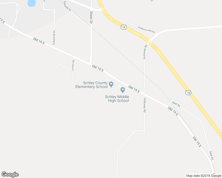 map of restaurants, bars, coffee shops, grocery stores, and more near 1997 U.S. 19 in Ellaville