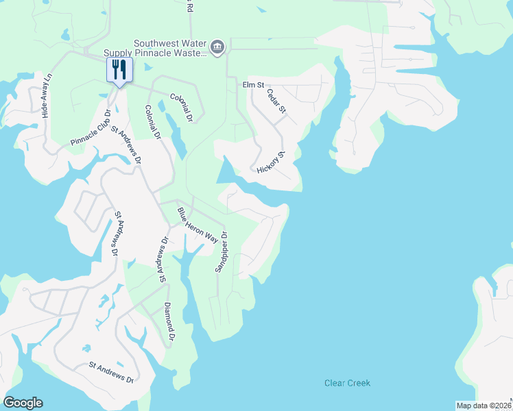 map of restaurants, bars, coffee shops, grocery stores, and more near 139 Esquire Estates Road in Mabank