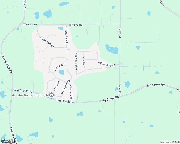 map of restaurants, bars, coffee shops, grocery stores, and more near 125 Wildwood Boulevard in Jackson