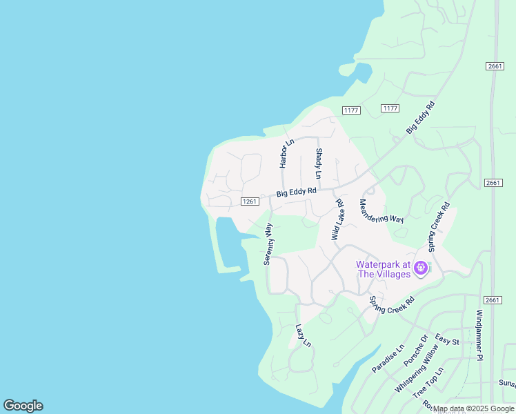 map of restaurants, bars, coffee shops, grocery stores, and more near 17651 County Road 1261 in Flint
