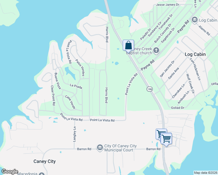 map of restaurants, bars, coffee shops, grocery stores, and more near 188 Harris Boulevard in Malakoff