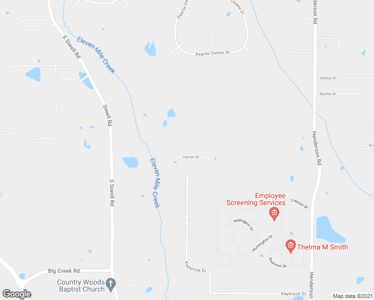 map of restaurants, bars, coffee shops, grocery stores, and more near 1859 Jayroe Drive in Byram