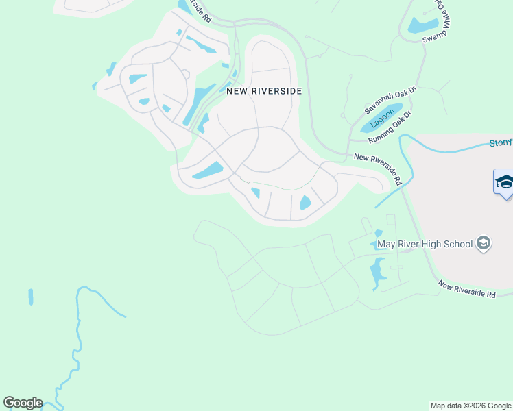 map of restaurants, bars, coffee shops, grocery stores, and more near 22 Groveview Avenue in Bluffton