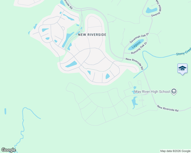 map of restaurants, bars, coffee shops, grocery stores, and more near 33 Groveview Avenue in Bluffton