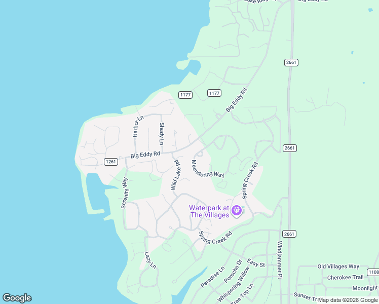 map of restaurants, bars, coffee shops, grocery stores, and more near 18165 Meandering Way in Flint