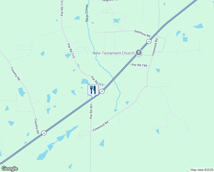 map of restaurants, bars, coffee shops, grocery stores, and more near 100 Par Road 715 in Jonesboro