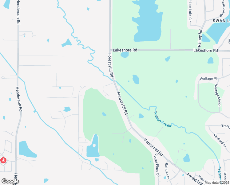 map of restaurants, bars, coffee shops, grocery stores, and more near 4925 Forest Hill Road in Byram