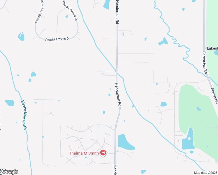 map of restaurants, bars, coffee shops, grocery stores, and more near 4307 Henderson Road in Jackson