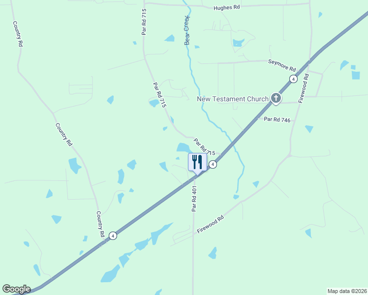 map of restaurants, bars, coffee shops, grocery stores, and more near 100-460 Par Road 715 in Jonesboro