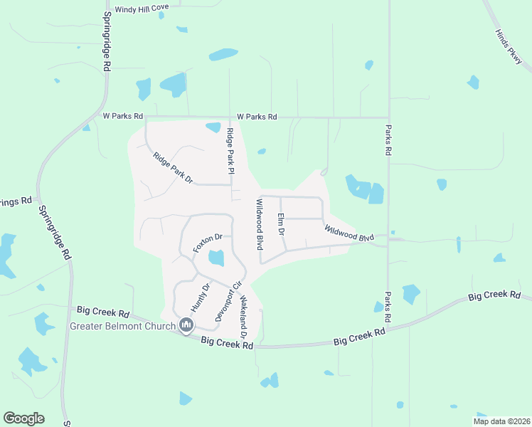 map of restaurants, bars, coffee shops, grocery stores, and more near 213 Wildwood Boulevard in Jackson