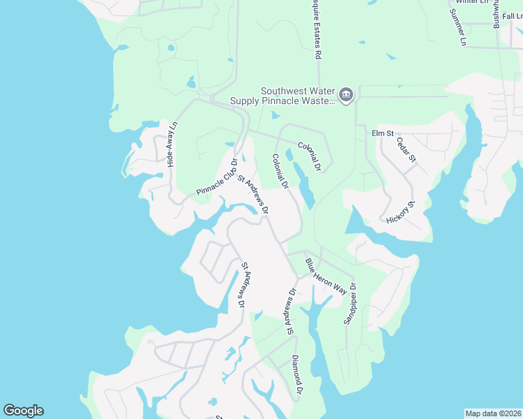 map of restaurants, bars, coffee shops, grocery stores, and more near 410 Saint Andrews Drive in Mabank