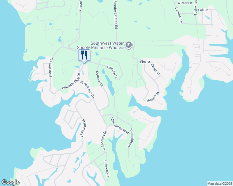 map of restaurants, bars, coffee shops, grocery stores, and more near 139 Esquire Estates Road in Mabank