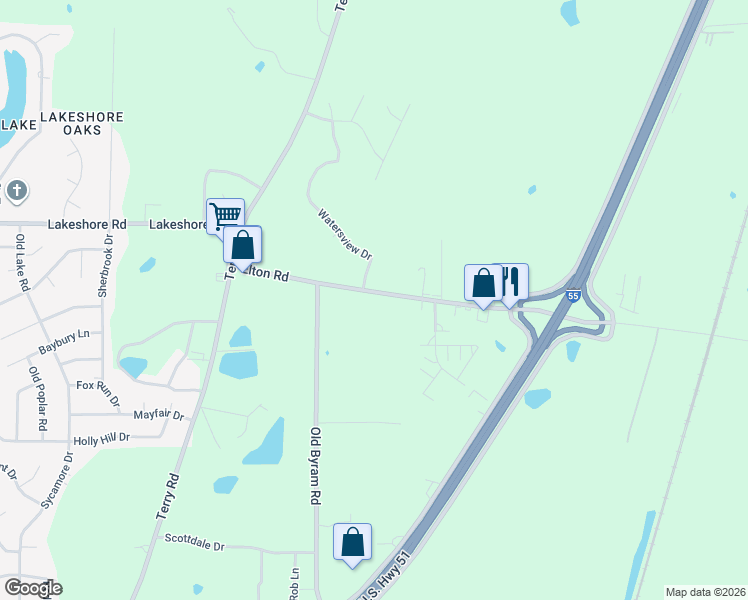 map of restaurants, bars, coffee shops, grocery stores, and more near 238 Elton Road in Jackson