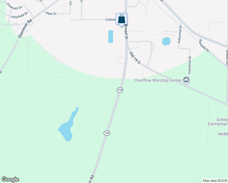 map of restaurants, bars, coffee shops, grocery stores, and more near 591 Preston Road in Ellaville