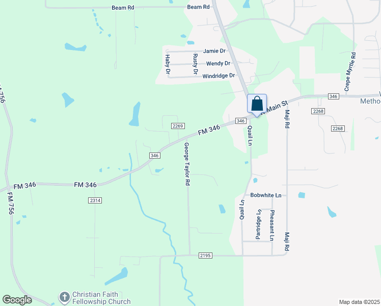 map of restaurants, bars, coffee shops, grocery stores, and more near 17725 County Road 2194 in Whitehouse