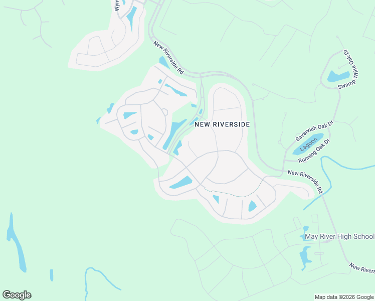 map of restaurants, bars, coffee shops, grocery stores, and more near 6 Waxwing Court in Bluffton